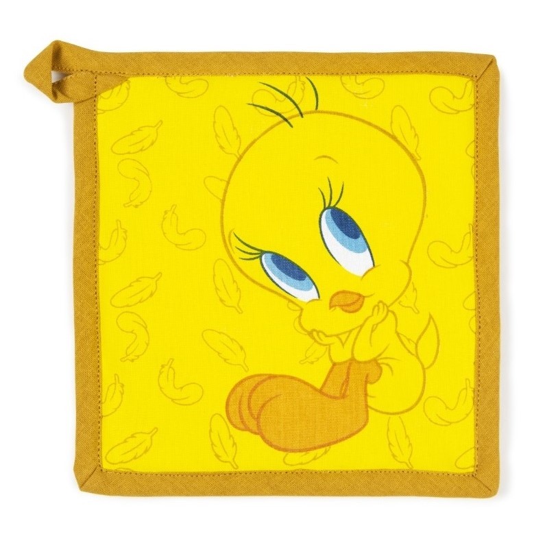 Excelsa Presina forno Looney Tunes Titti trapuntato cotone cm 20x20 cod.65914